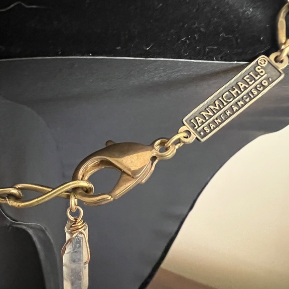 Set of two necklaces and one cuff bracelet Jan Michaels - Picture 3 of 7